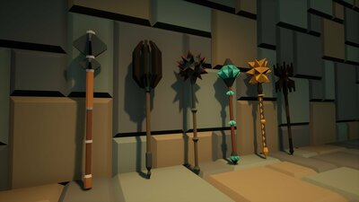 Low Poly - Weapons - Two-Handed 