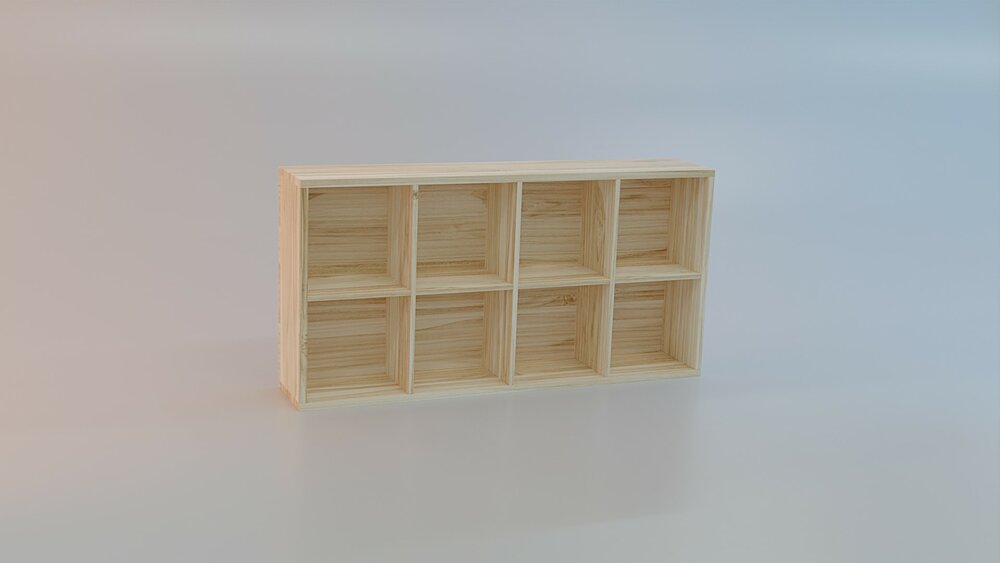 Kids Bookcase - Animal Storage Box 