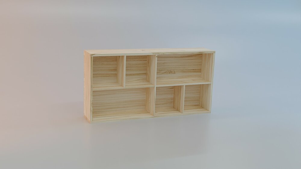 Kids Bookcase - Animal Storage Box 