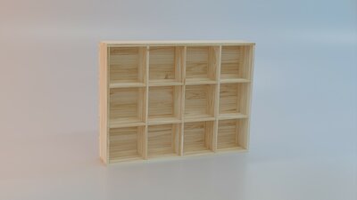 Kids Bookcase - Animal Storage Box 