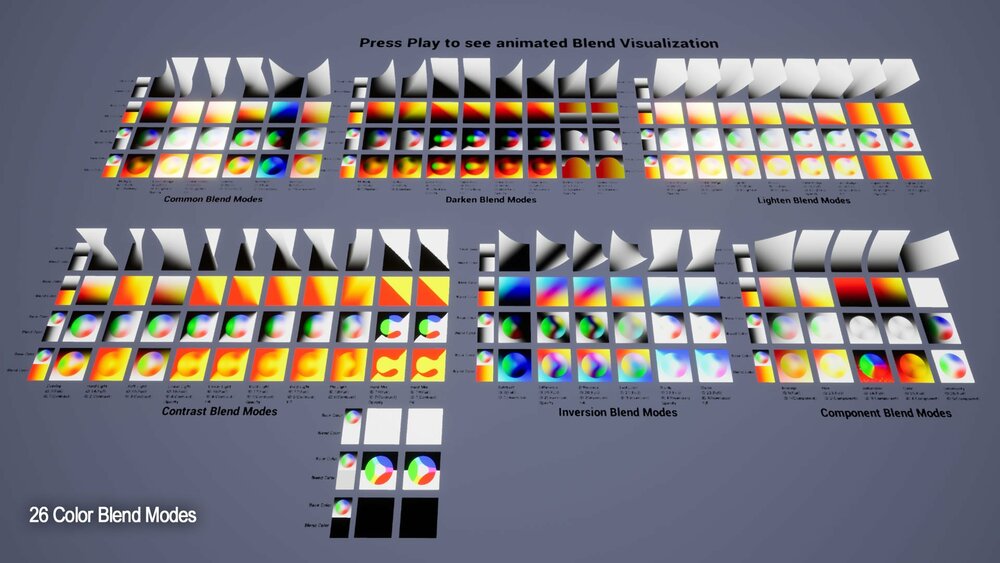 MARS Master Material Color Blend Modes 