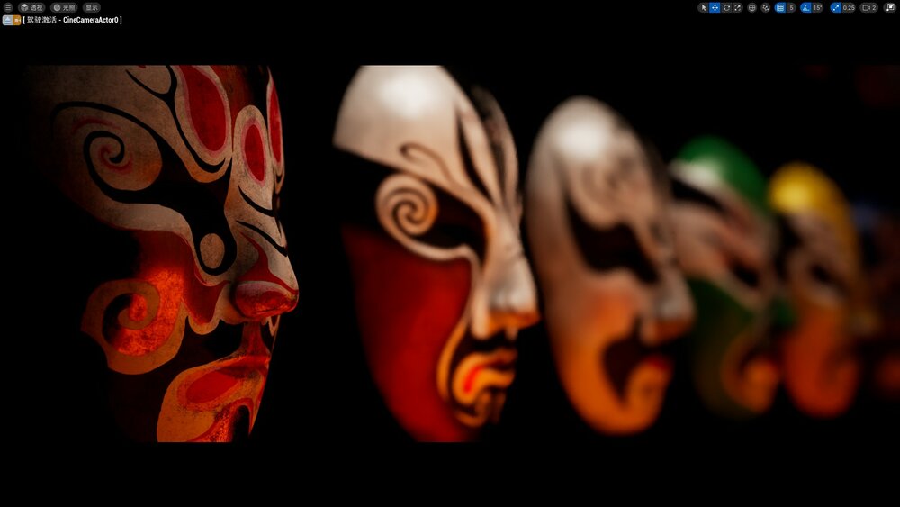 Peking Opera Facial Makeup 