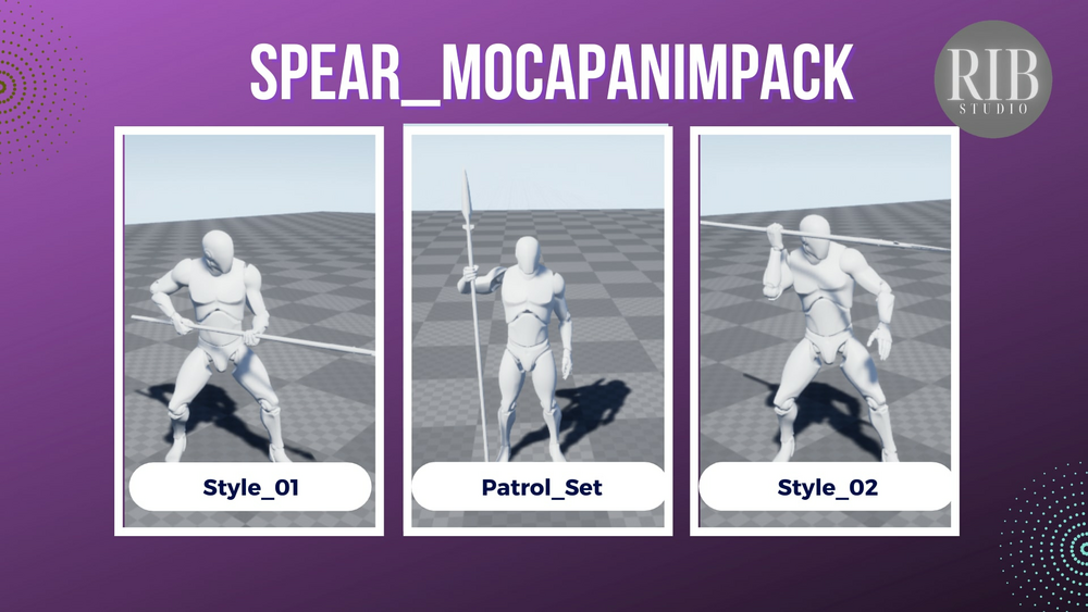 Spear MocapAnimPack 