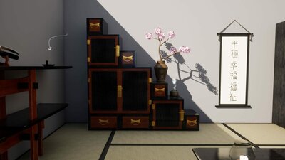 Japanese Style Furniture Set 