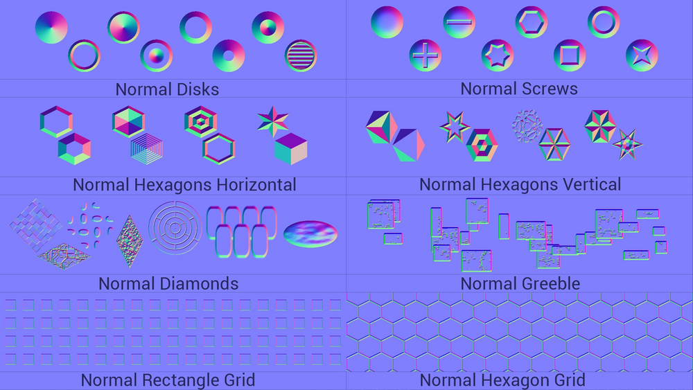 NormalMap Tool Brush Pack for Iliad 