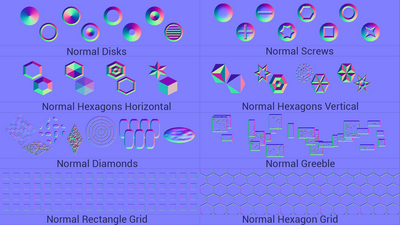 NormalMap Tool Brush Pack for Iliad 