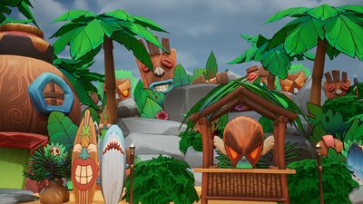 Tiki Tandems Environment Pack 