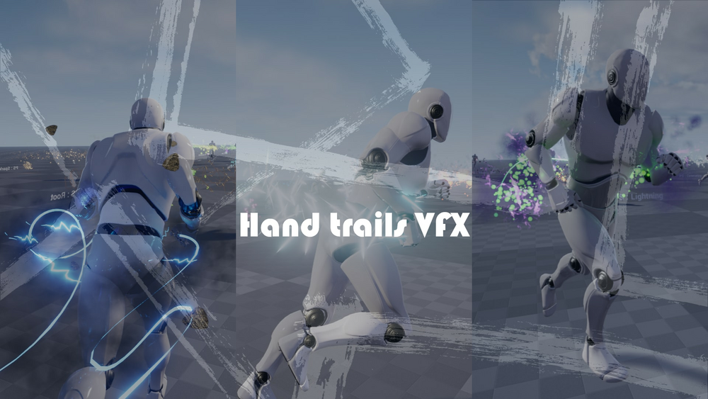 Hand Trails VFX 