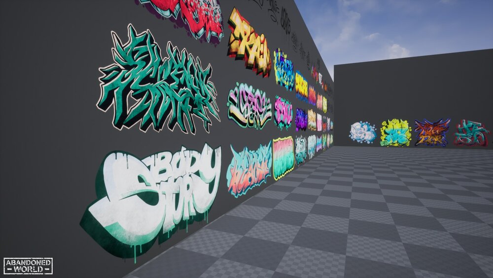 Graffiti Pack Decals IV 