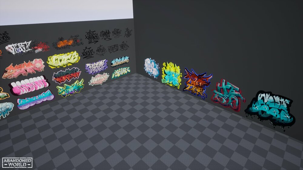 Graffiti Pack Decals IV 