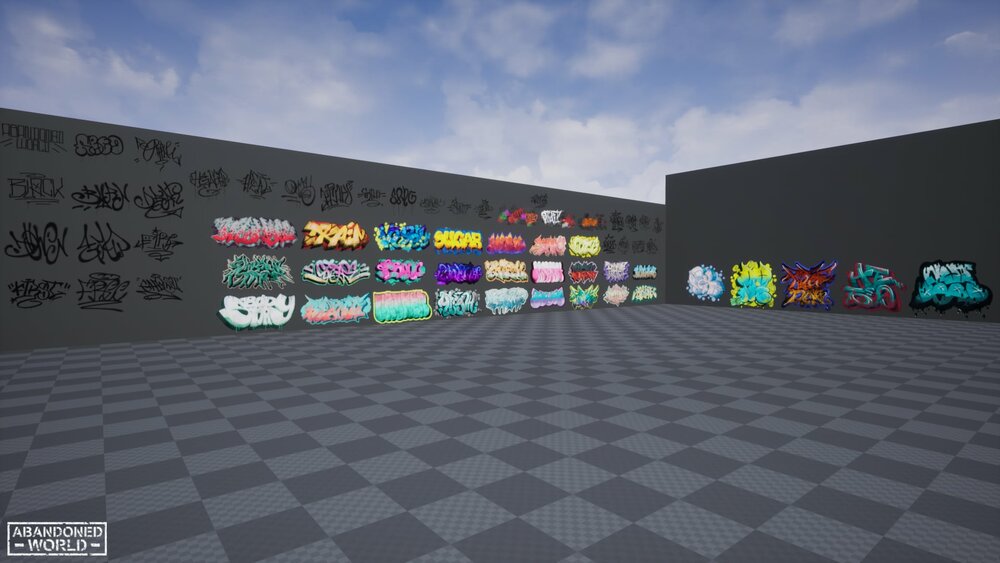 Graffiti Pack Decals IV 