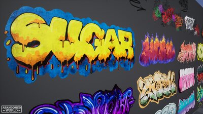 Graffiti Pack Decals IV 