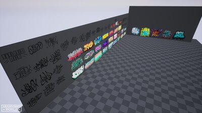 Graffiti Pack Decals IV 