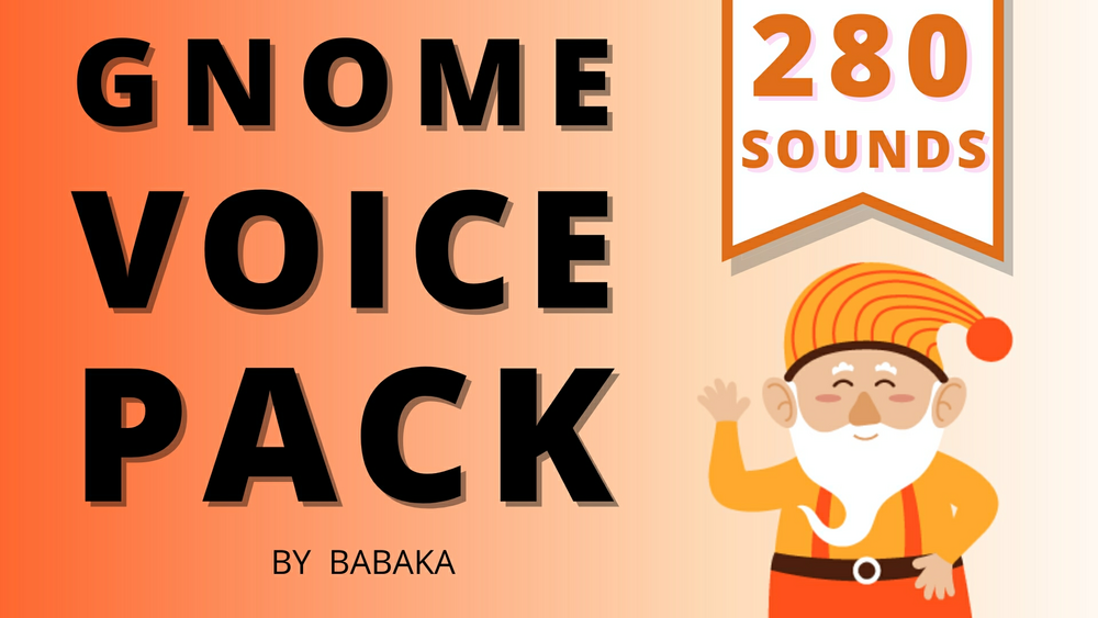 Gnome Voice Pack 