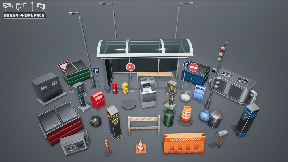 Urban Props Pack 