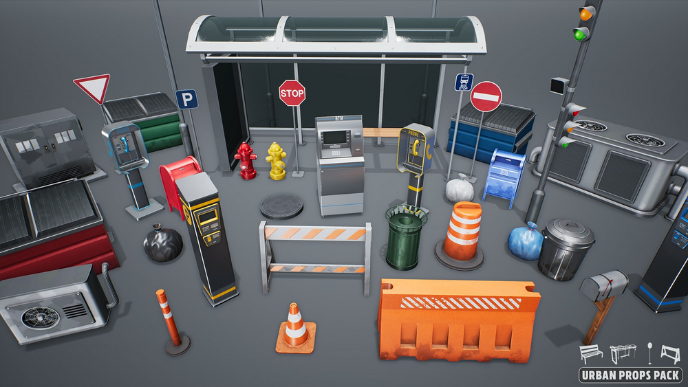 Urban Props Pack 