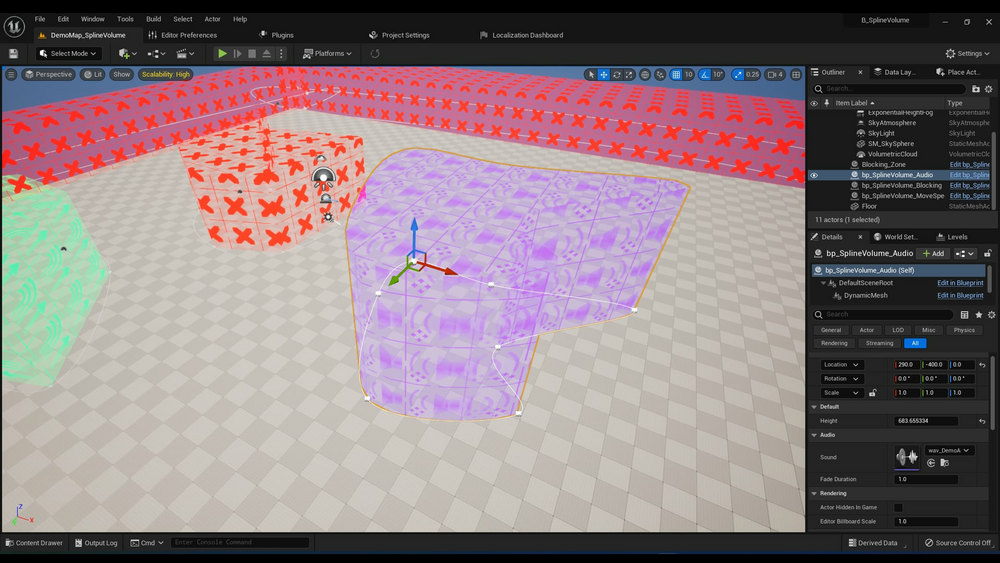 Advanced Spline Volume 