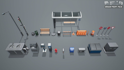 Urban Props Pack 