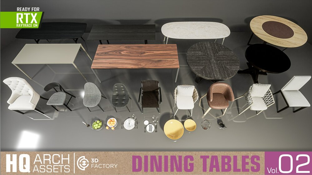 HQ Dining Tables Vol. 2 