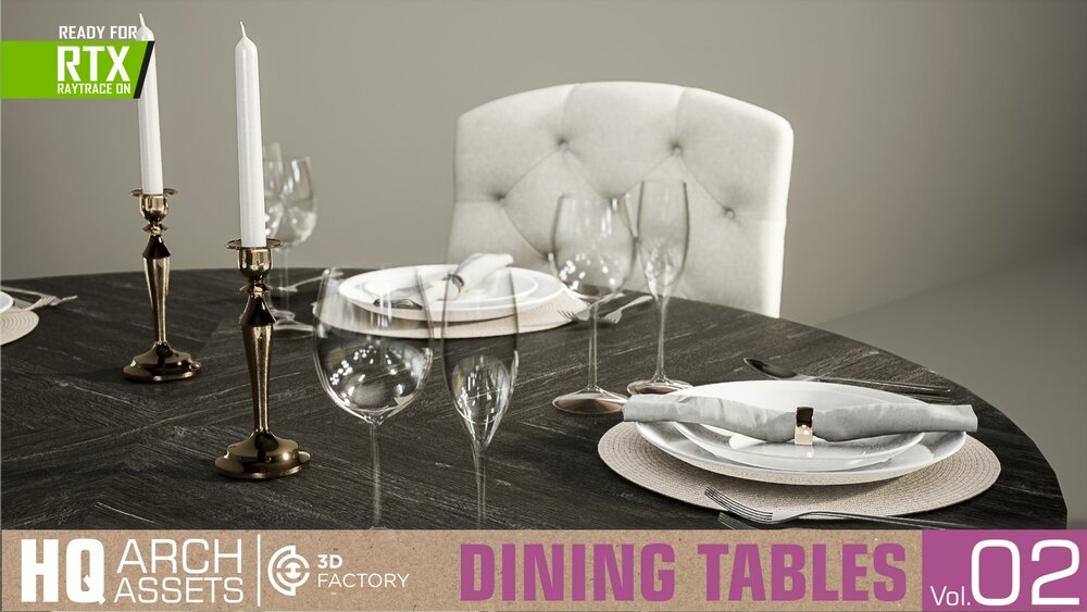 HQ Dining Tables Vol. 2 