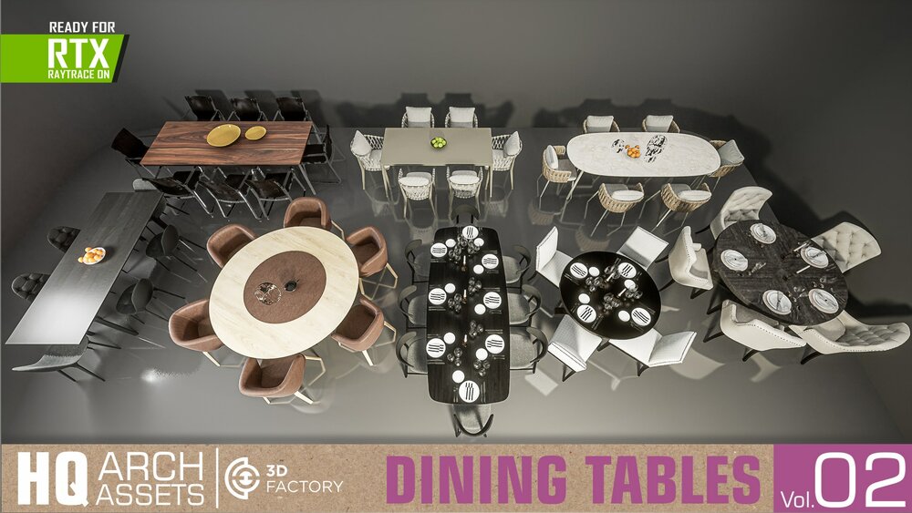 HQ Dining Tables Vol. 2 