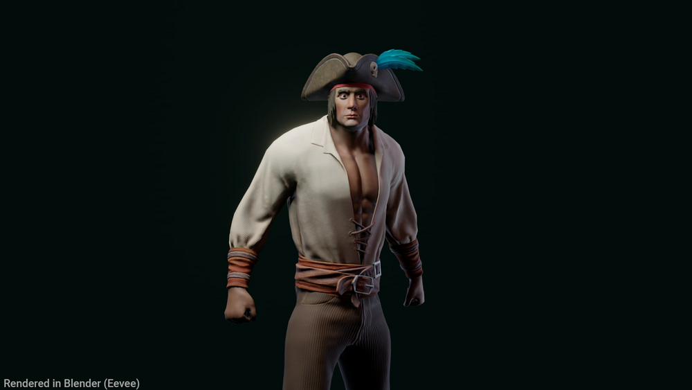 Stylized Pirate 3 