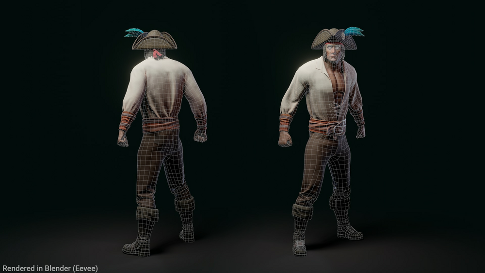 Stylized Pirate 3 