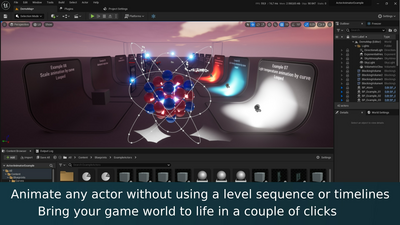 Actor animator - animate any actor using curves and splines