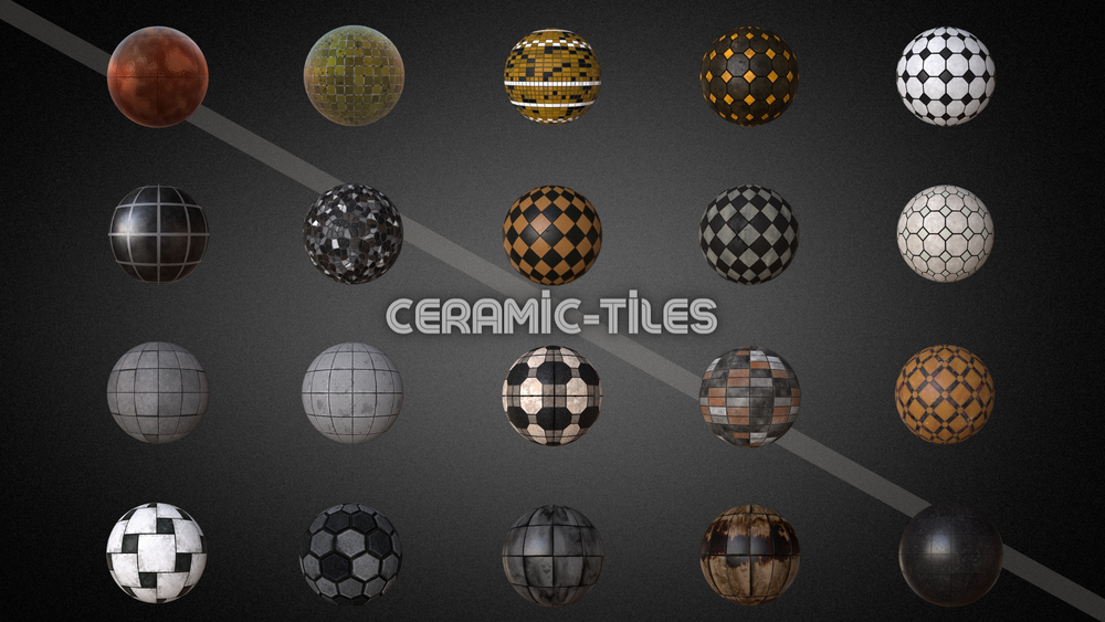 Ceramic Tiles Material 