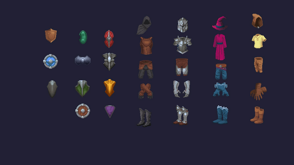 2D Items Logo Sprites 