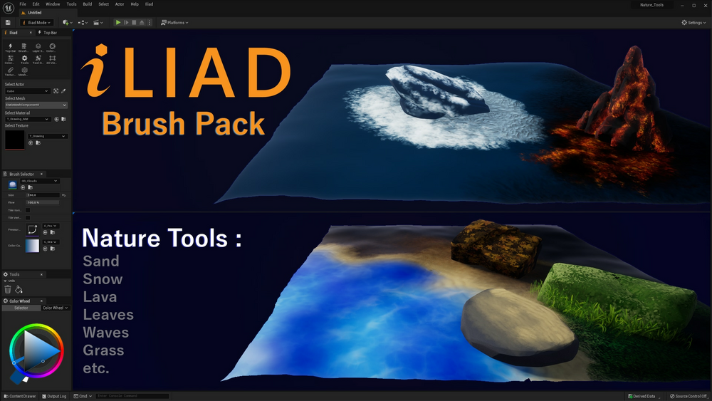 Nature Tool Brush Pack for ILIAD 