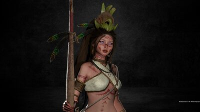 Tribal Priestess Girl 