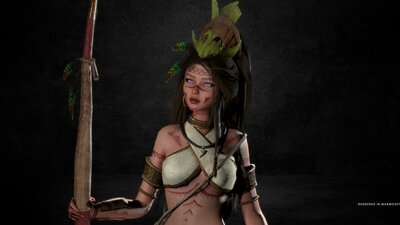 Tribal Priestess Girl 