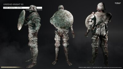 Undead Knight Bundle 01 - Game Assets + Extra 