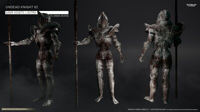 Undead Knight Bundle 01 - Game Assets + Extra 