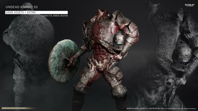 Undead Knight Bundle 01 - Game Assets + Extra 