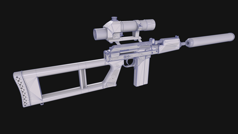 Sniper Rifle VSK 94 