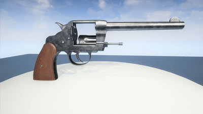 Animated .38 Realistic Revolver 