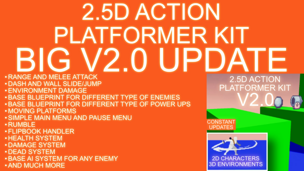 Action Platformer Starter Template 