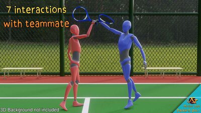 Tennisman animations (Motion Cast#13 Vol.1) 