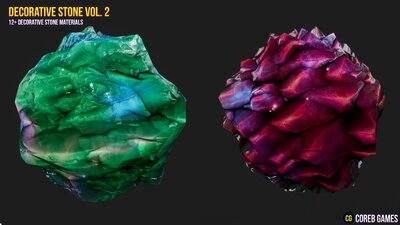 Decorative Stone Material Pack Vol. 2 