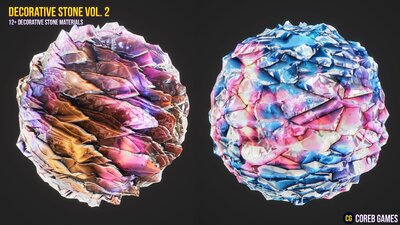 Decorative Stone Material Pack Vol. 2 