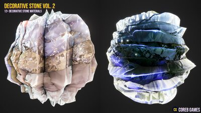 Decorative Stone Material Pack Vol. 2 