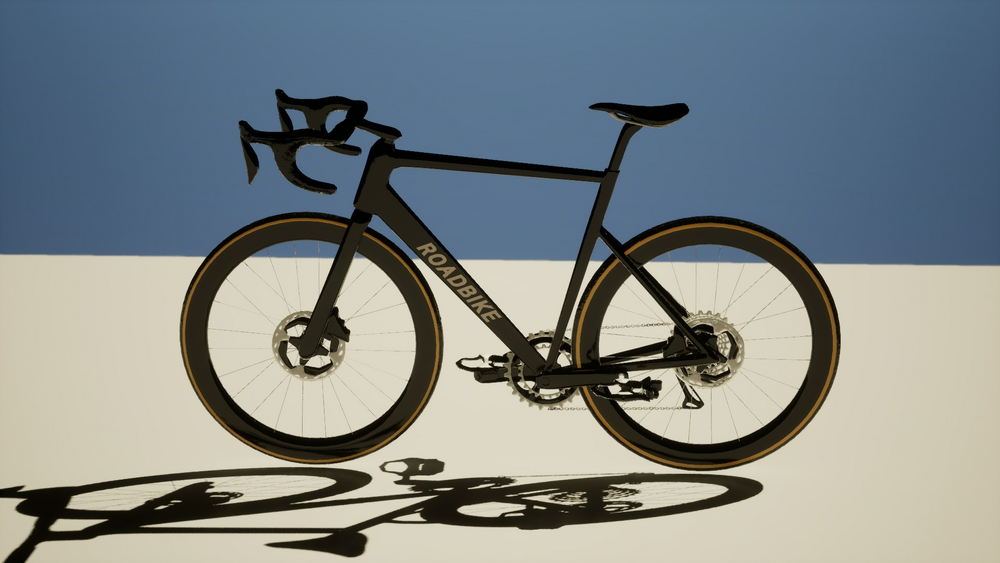 Roadbike with animations 