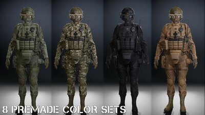 Modular Female Soldier 