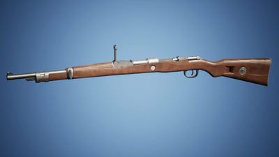 Long Range WW2 Rifle - (Rigged) 