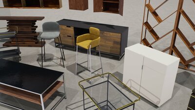 Arch Viz VOL.3 - Shelves and Furniture 