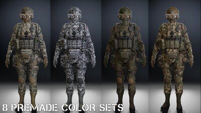 Modular Female Soldier 