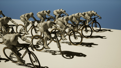 Roadbike with animations 