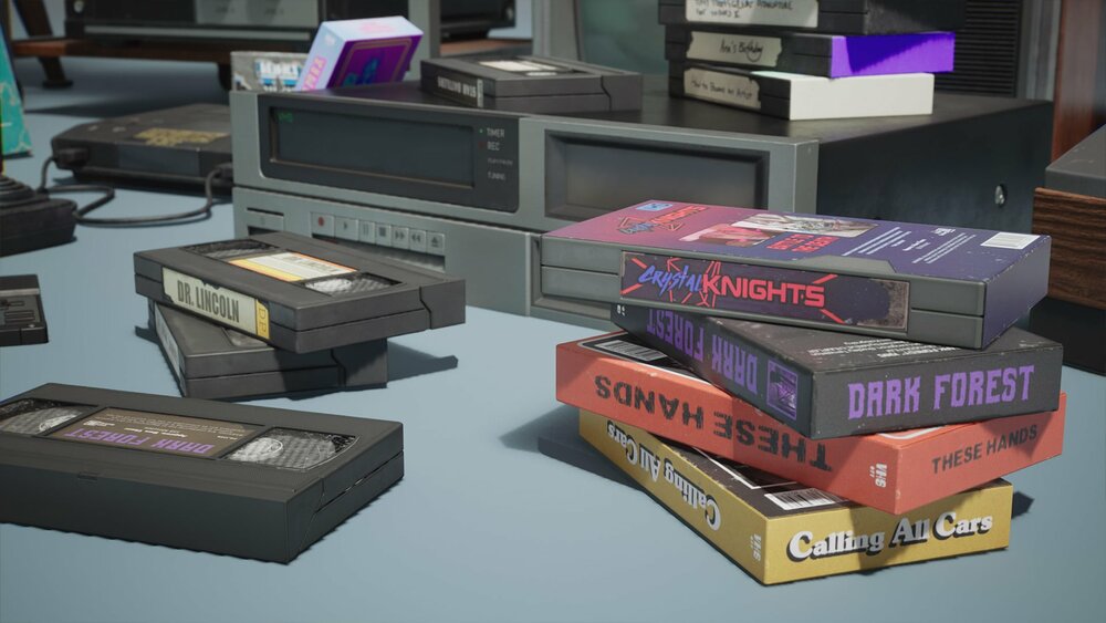 Retro 80's VOL.1 - Electronics (Nanite and Low Poly) 